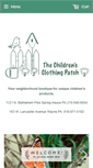 Mobile Screenshot of childrensclothingpatch.com